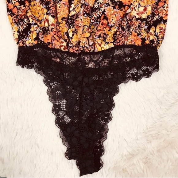 Free People Heat Wave Floral Bodysuit - Picture 7 of 10